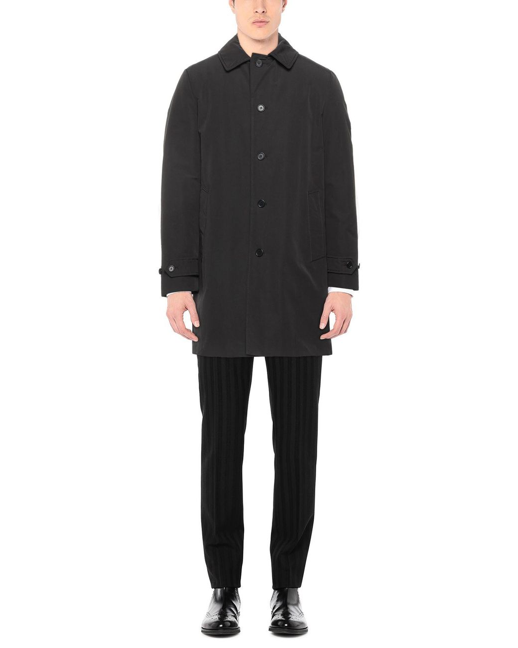 Aspesi Black Coat for men