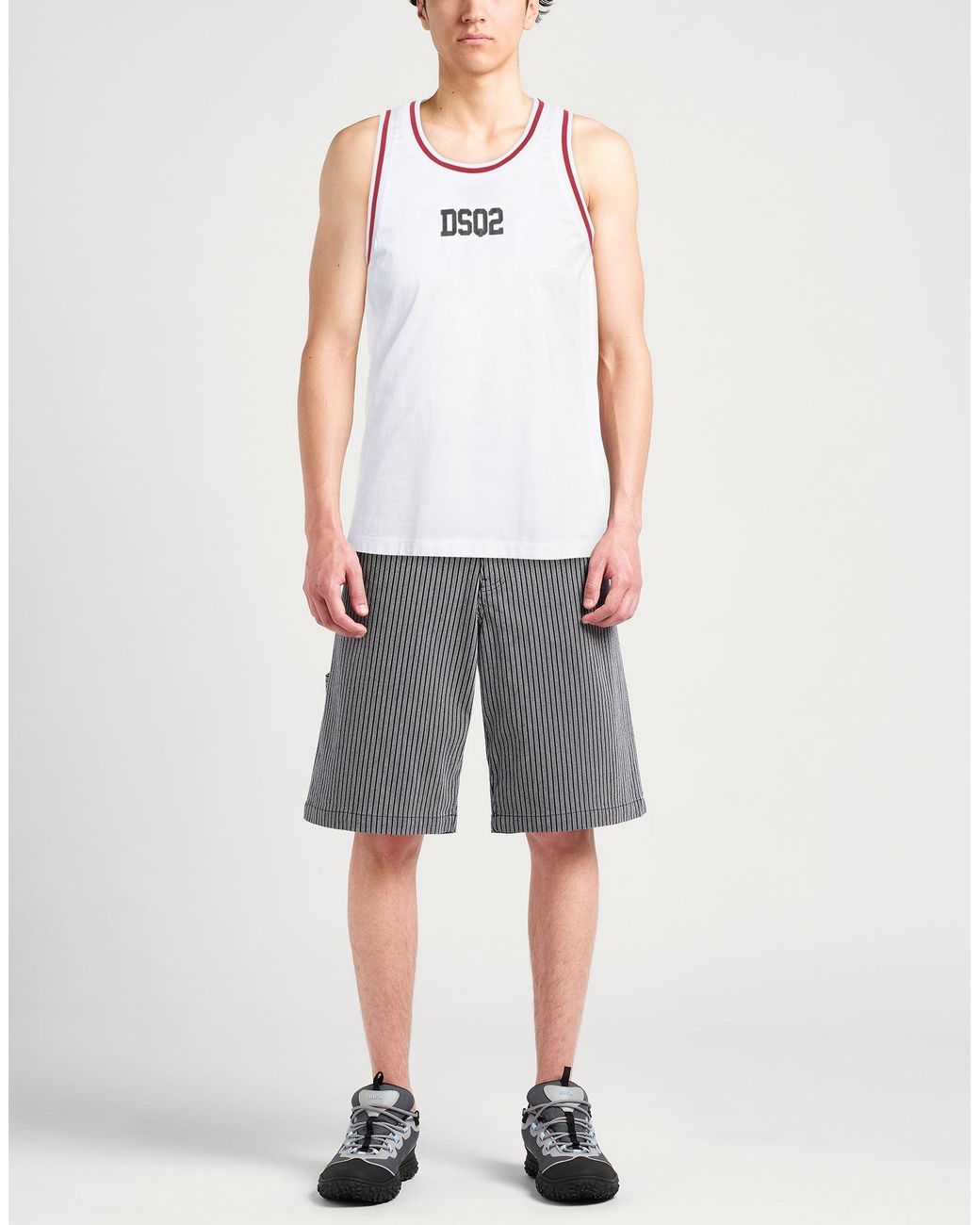 Débardeur DSquared² pour homme en coloris White