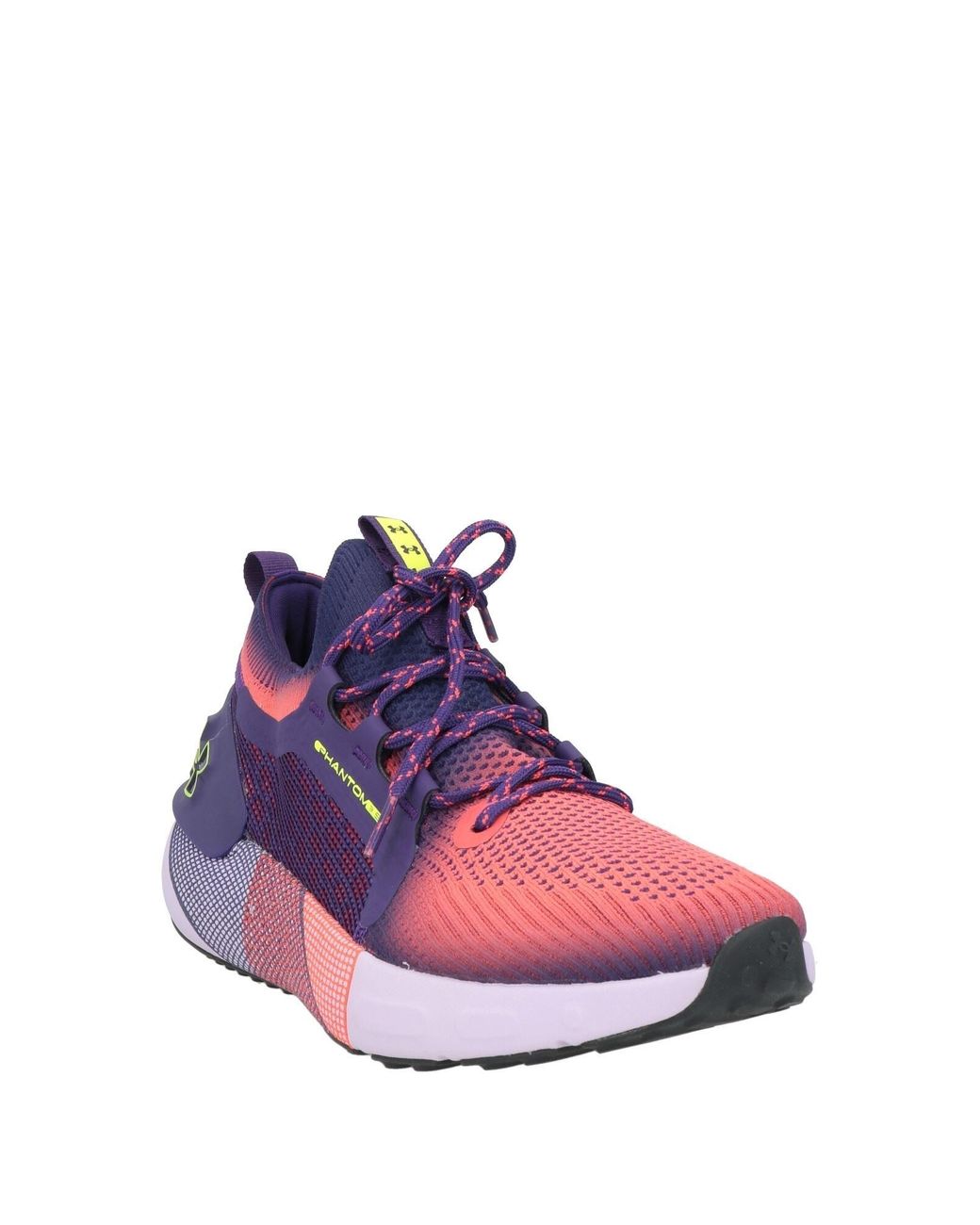 Under Armour Purple Sneakers Textile Fibers for men