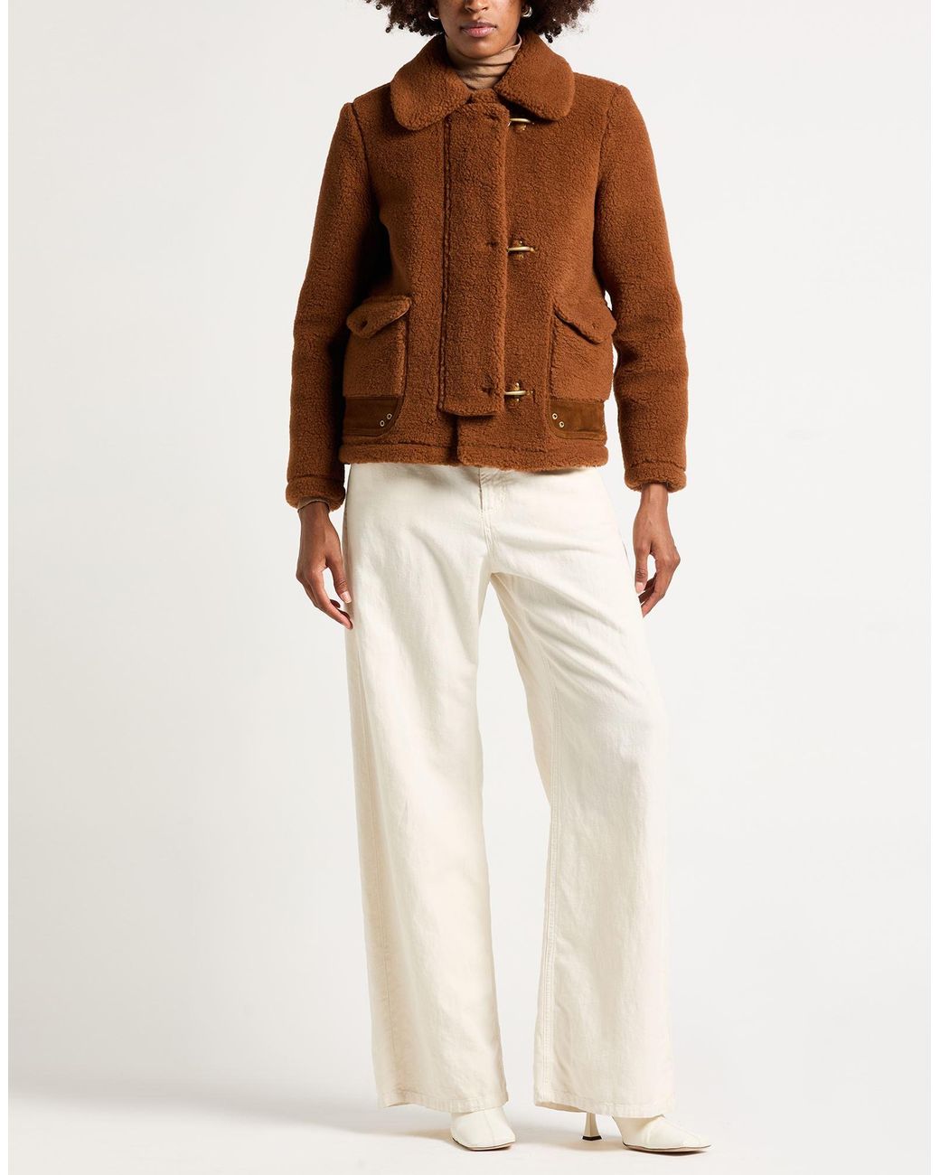 Fay Brown Shearling & Teddy