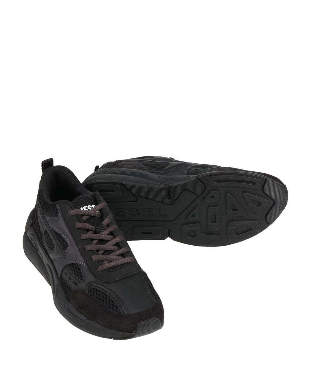DIESEL Black Sneakers