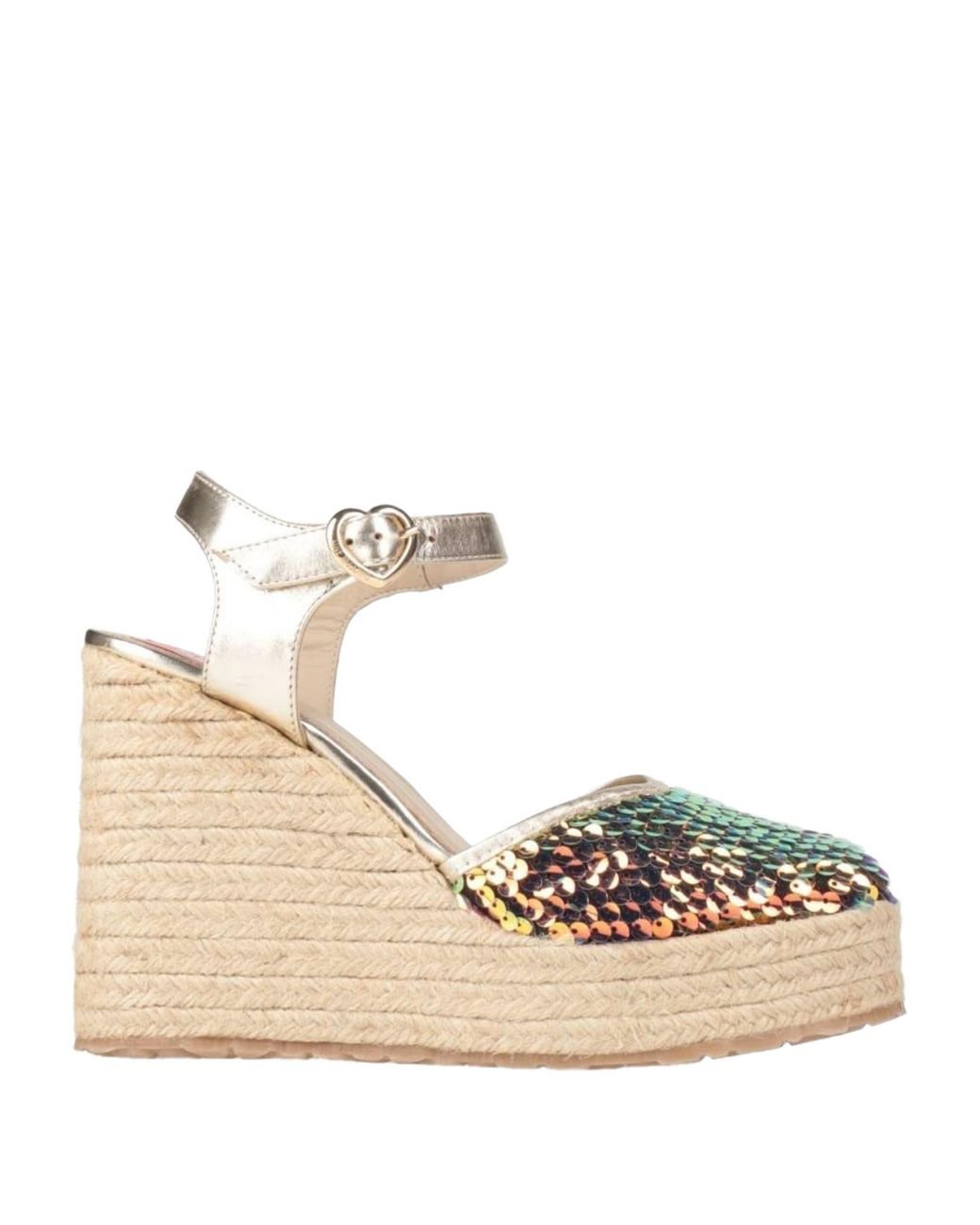 Love Moschino Espadrilles in Natural Lyst UK