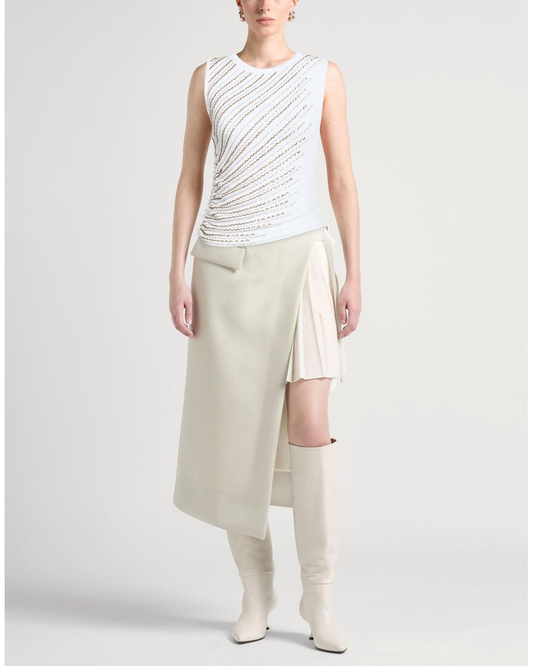 Top Rabanne en coloris White