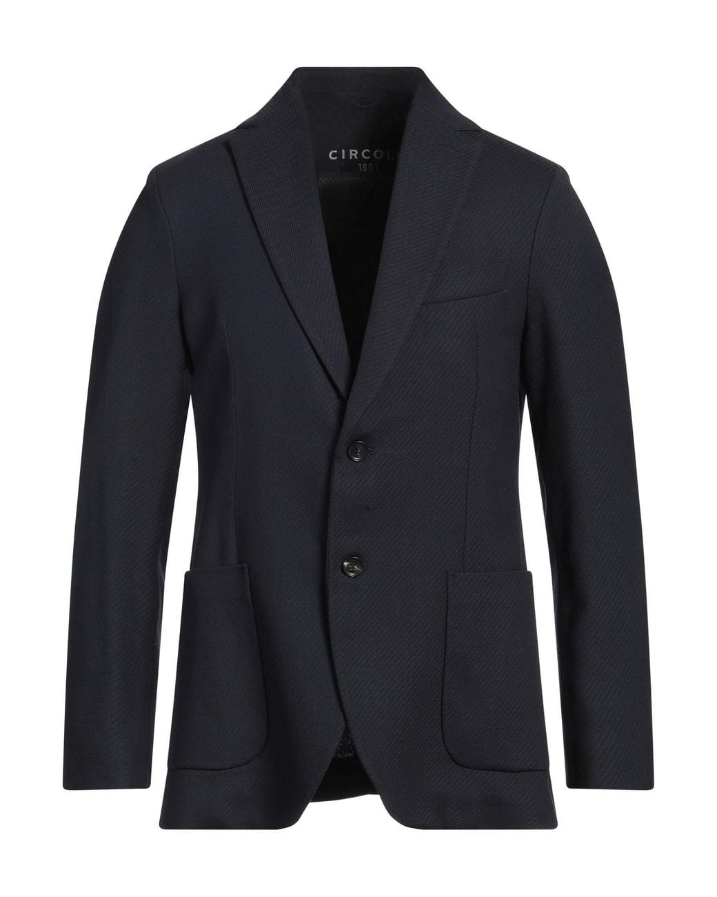 Circolo 1901 Blue Blazer Virgin Wool, Cashmere, Elastane for men