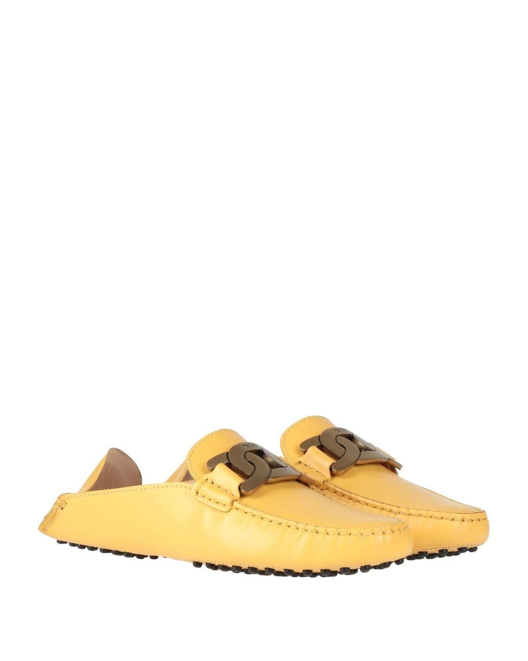 Tod's Yellow Mules & Clogs