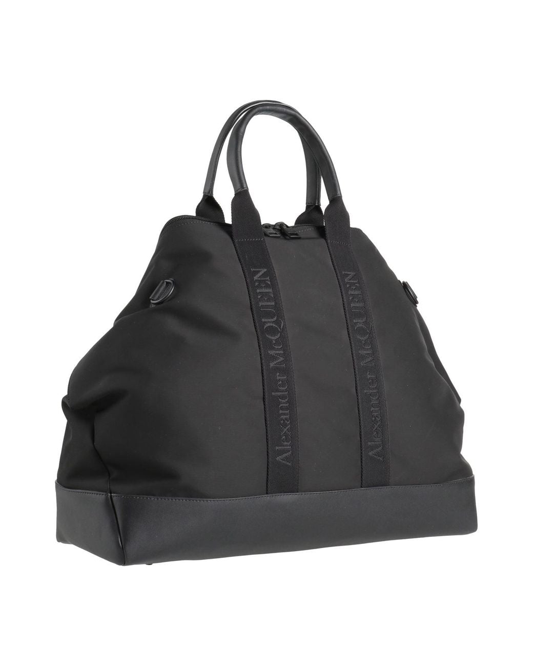 McQueen Black Duffel Bags