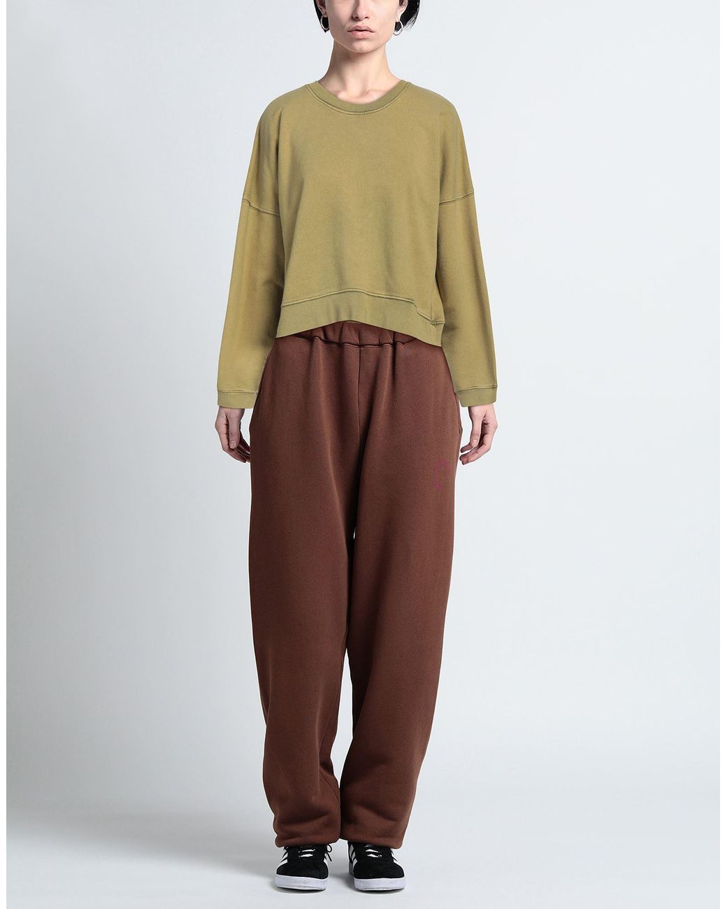 Aspesi Green Sweatshirt Cotton