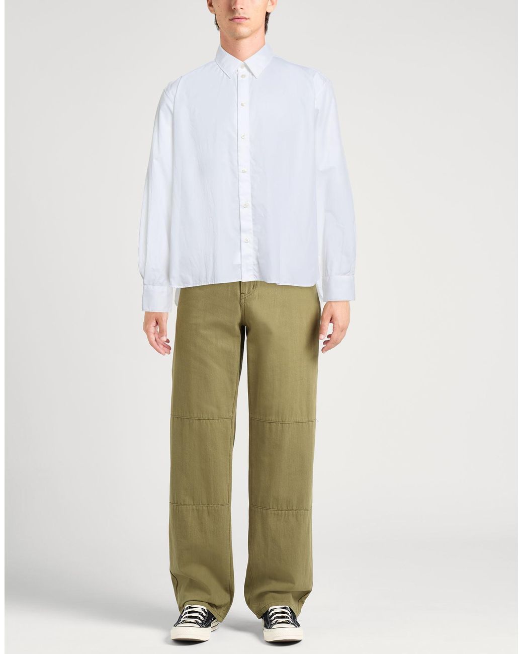 Robert Friedman White Shirt Cotton for men