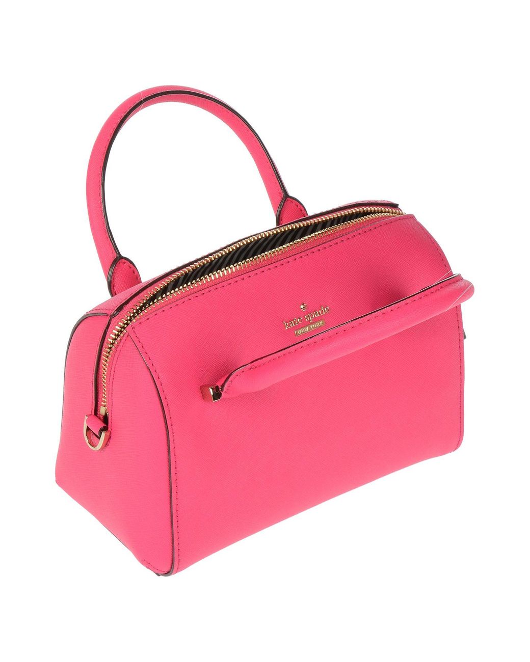 Kate Spade Hot Pink And Tangerine Leather Purse New, 45% OFF