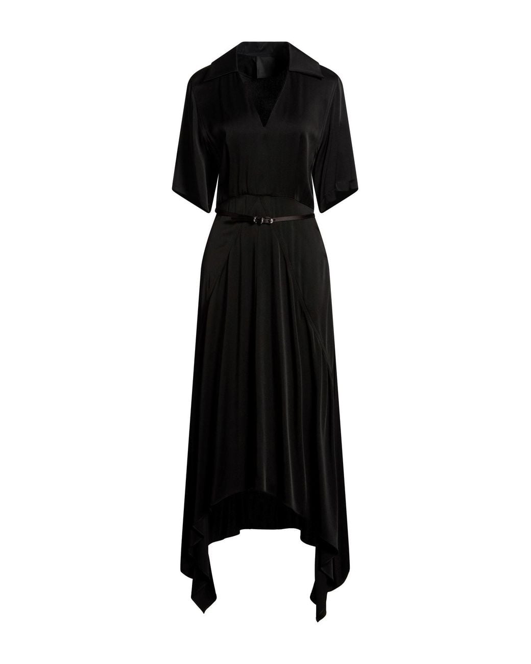 Givenchy Black Maxi Dress Viscose, Acetate