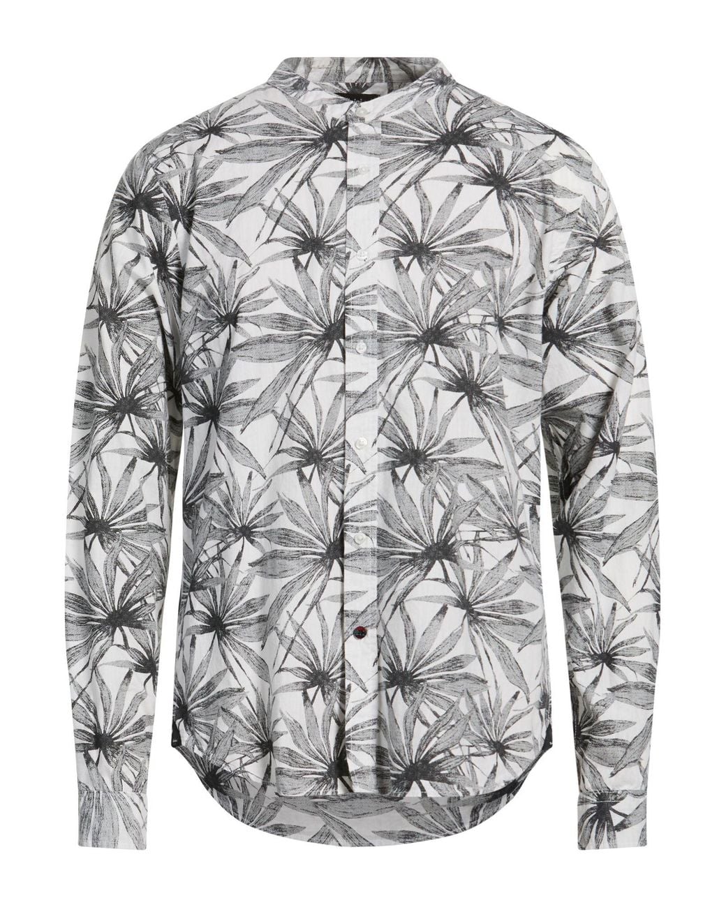 Baldinini Gray Shirt Cotton for men