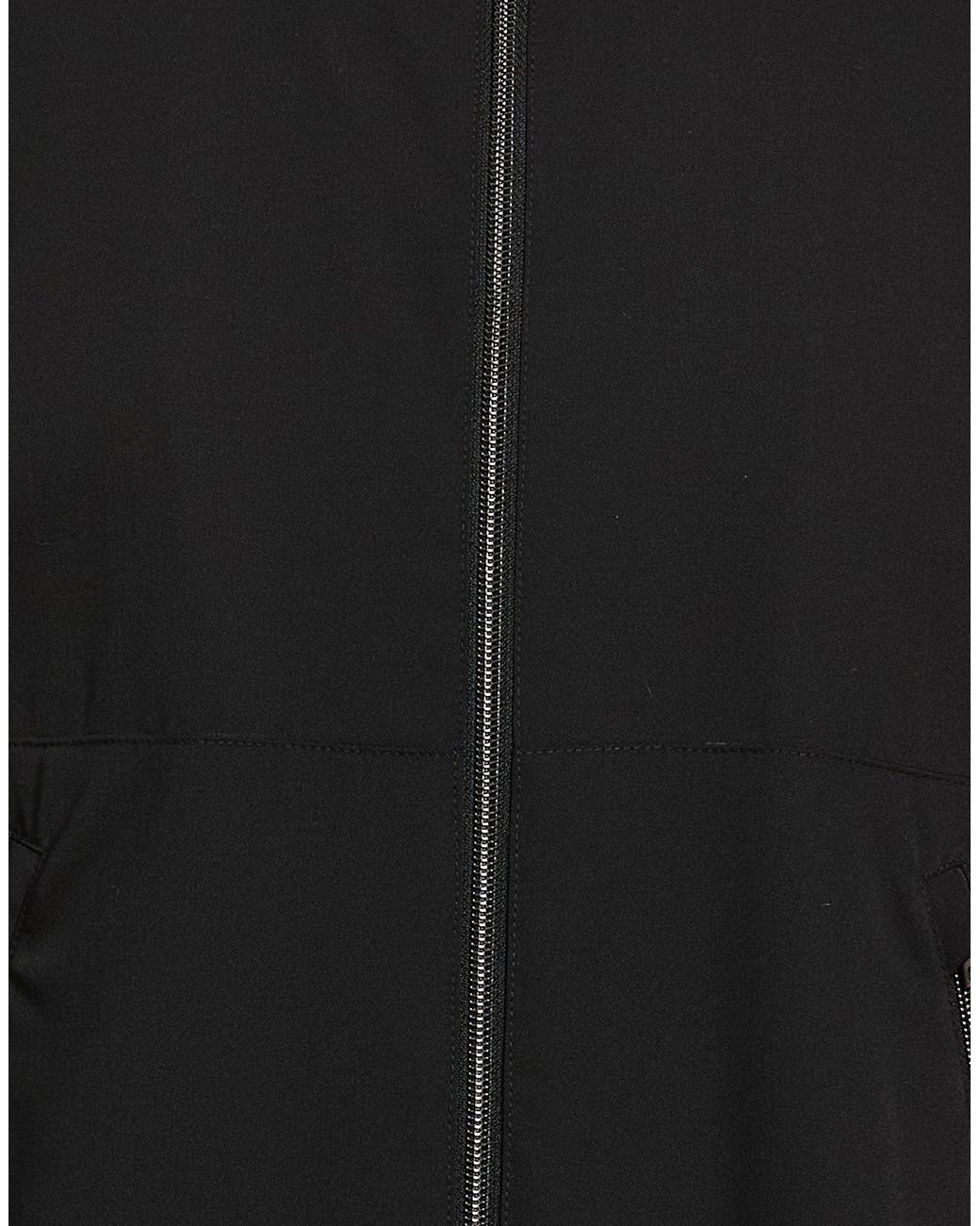 Herno Black Jacket Virgin Wool, Recycled Wool, Polyester, Polyamide, Silk for men