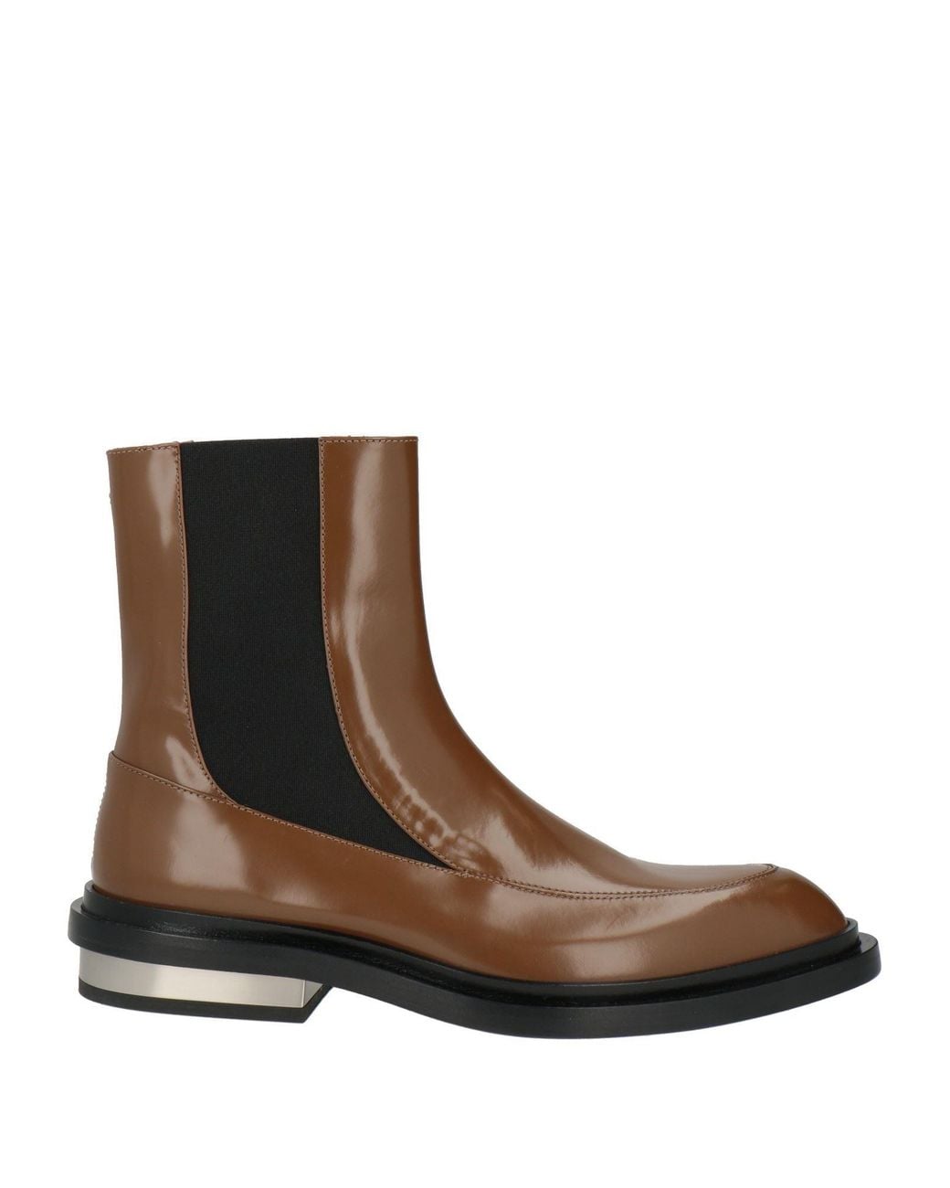 Jil Sander Brown Ankle Boots
