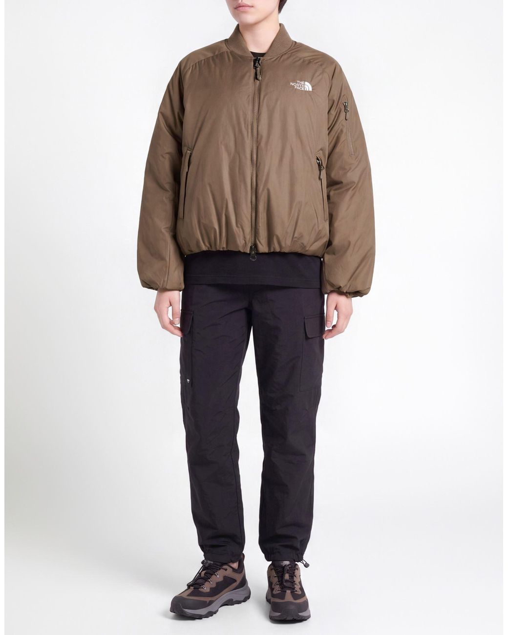 The North Face Brown Jacket Polyester