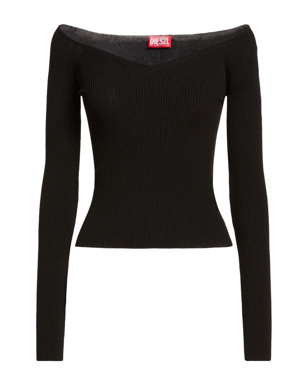 DIESEL Black Sweaters