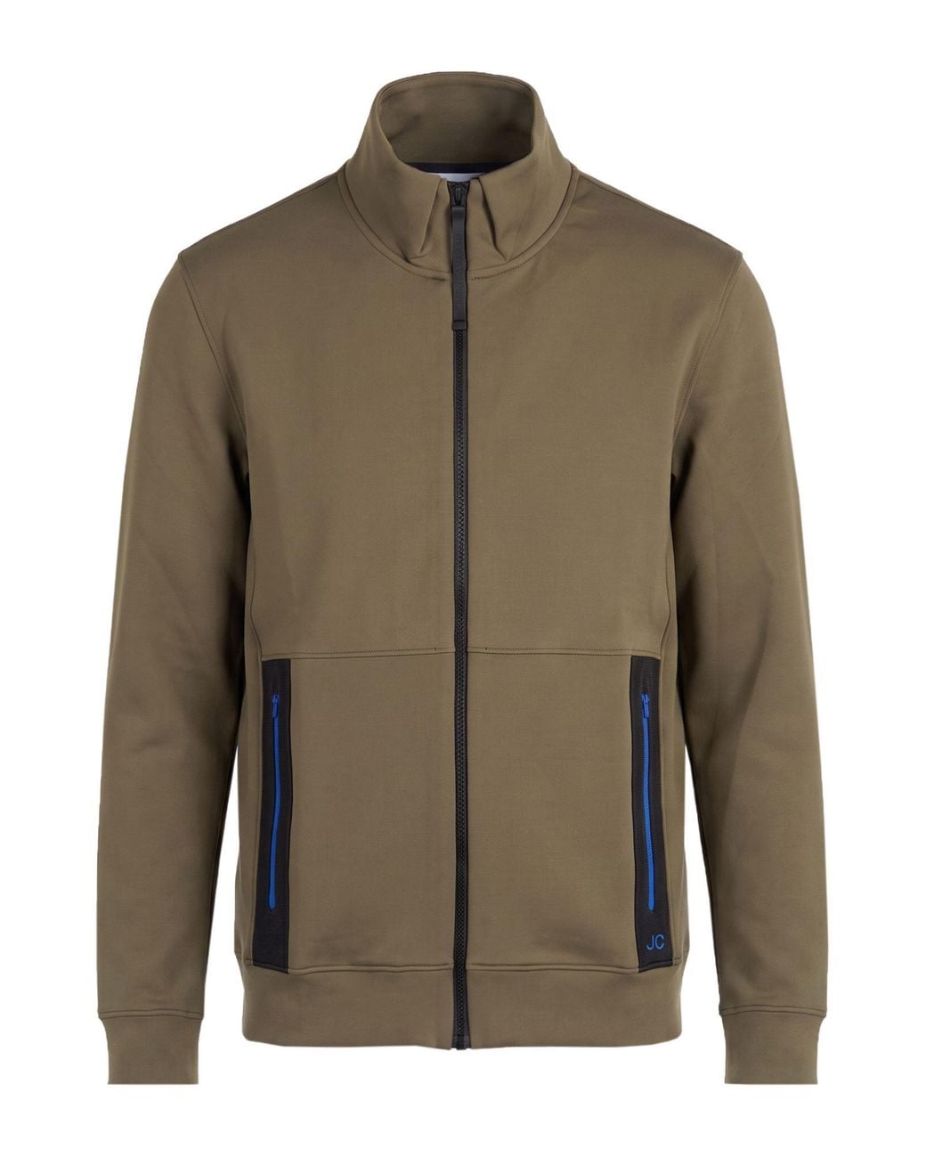 Jacob Cohen Green Military Sweatshirt Polyamide, Elastane, Polyester for men
