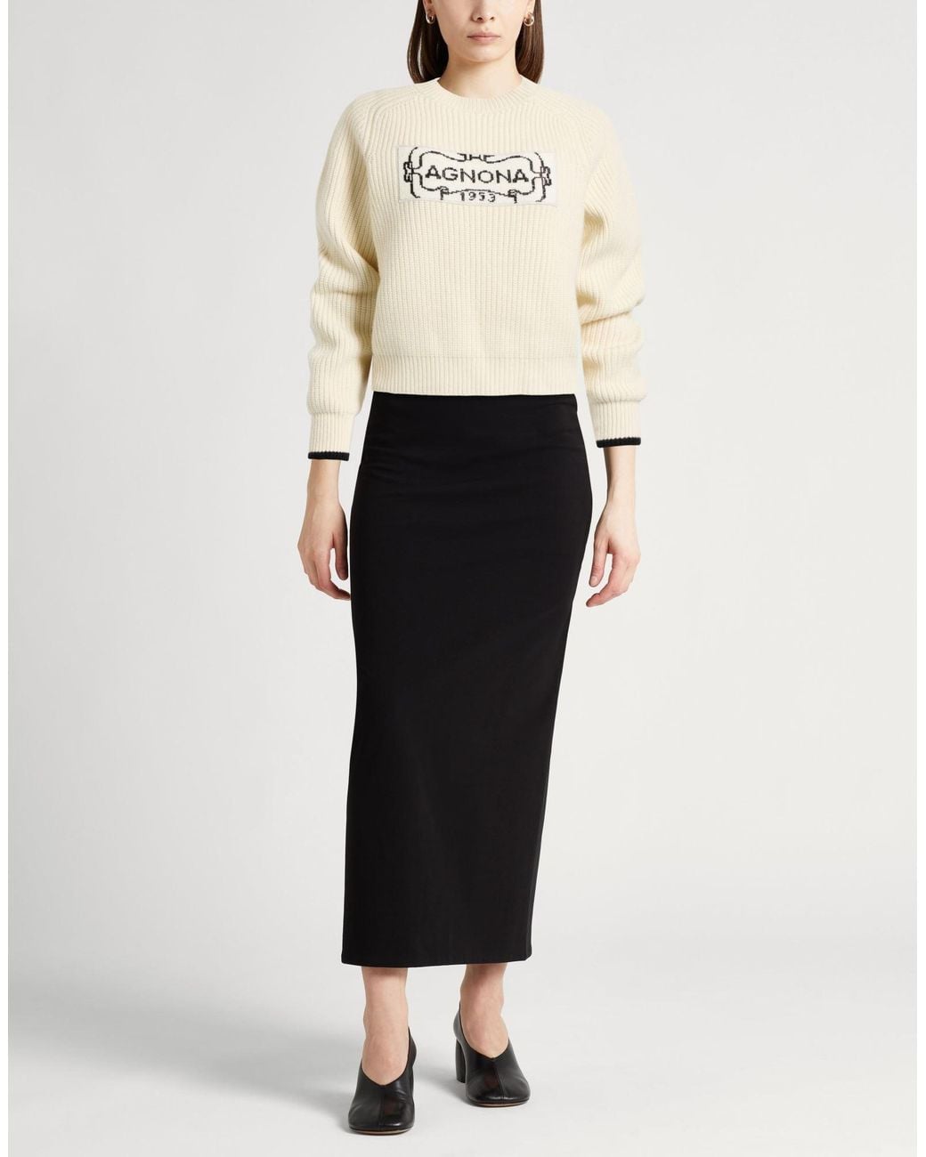 Agnona White Jumper