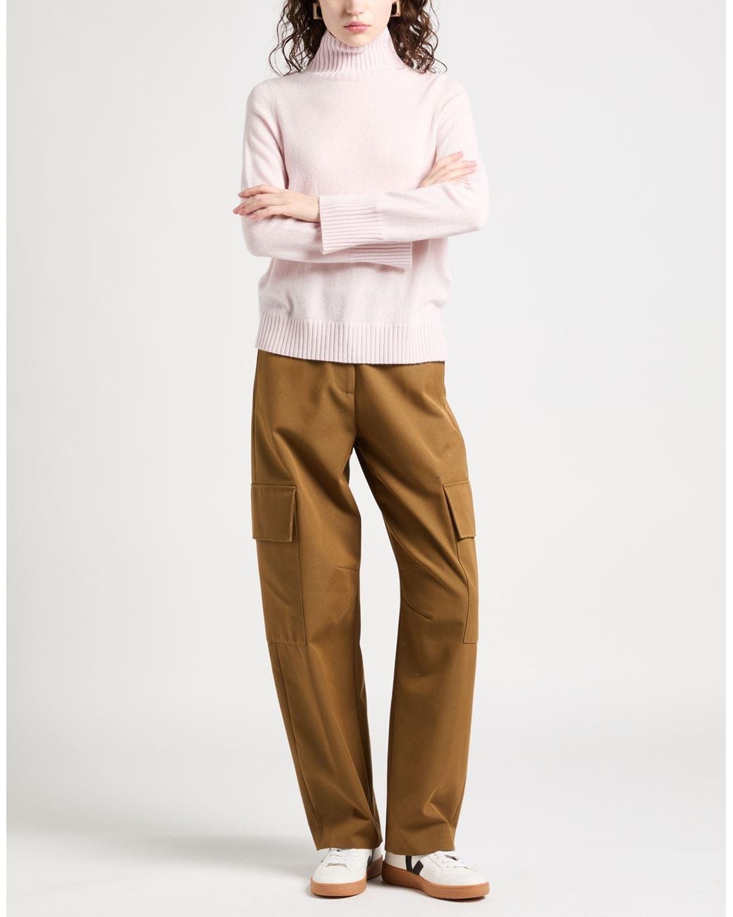 Allude Pink Turtleneck