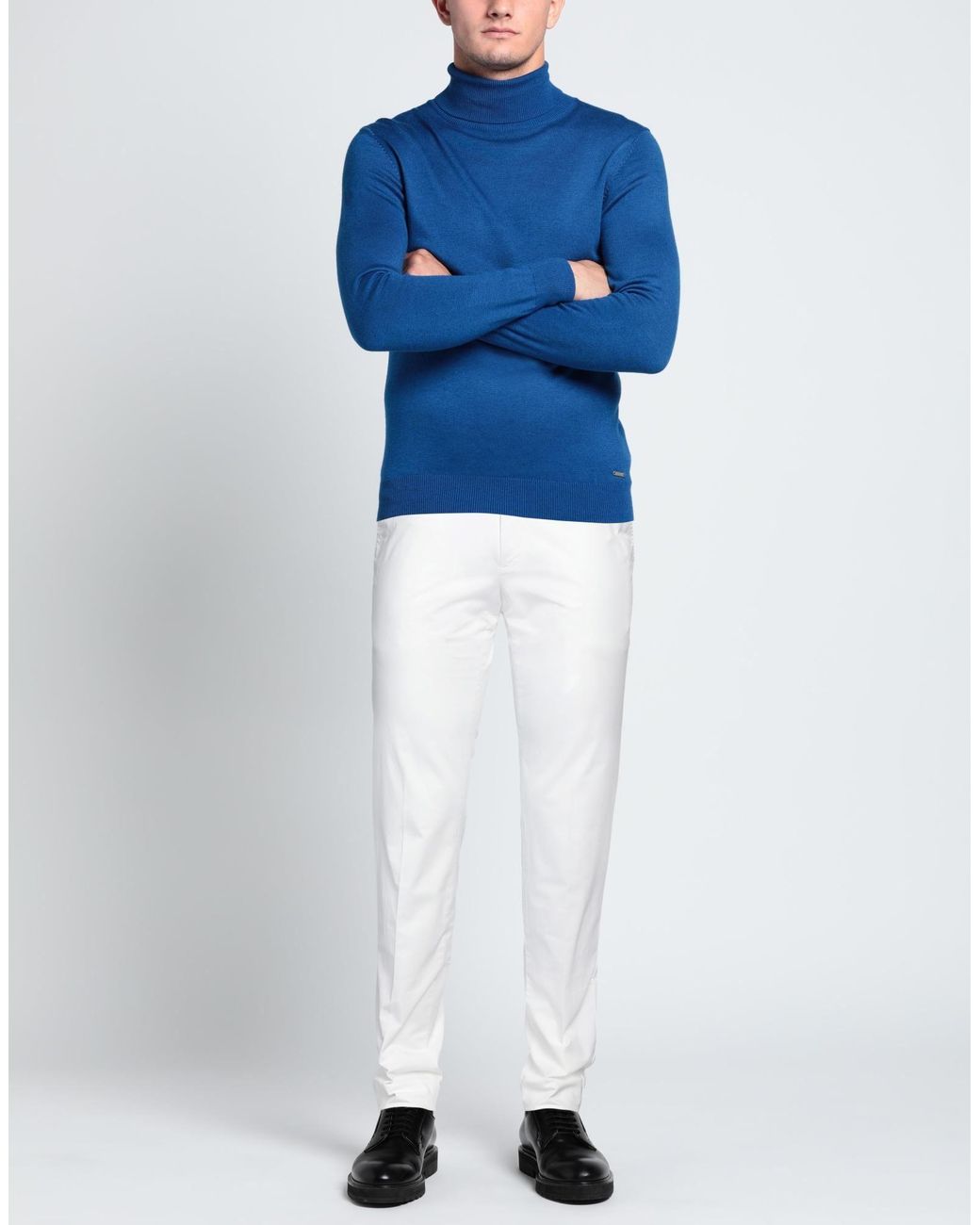 PT Torino White Trouser for men