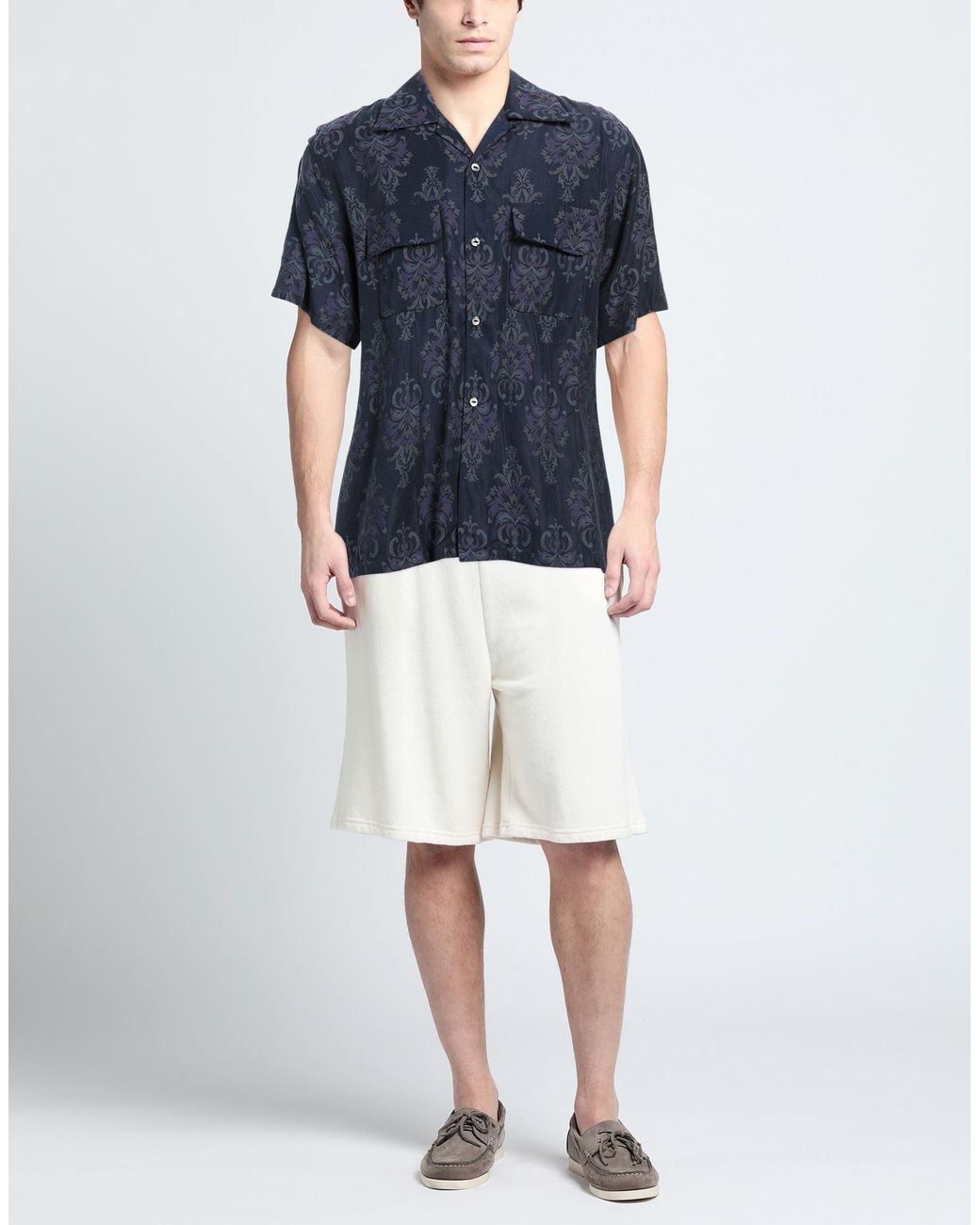 Needles Blue Shirt for men