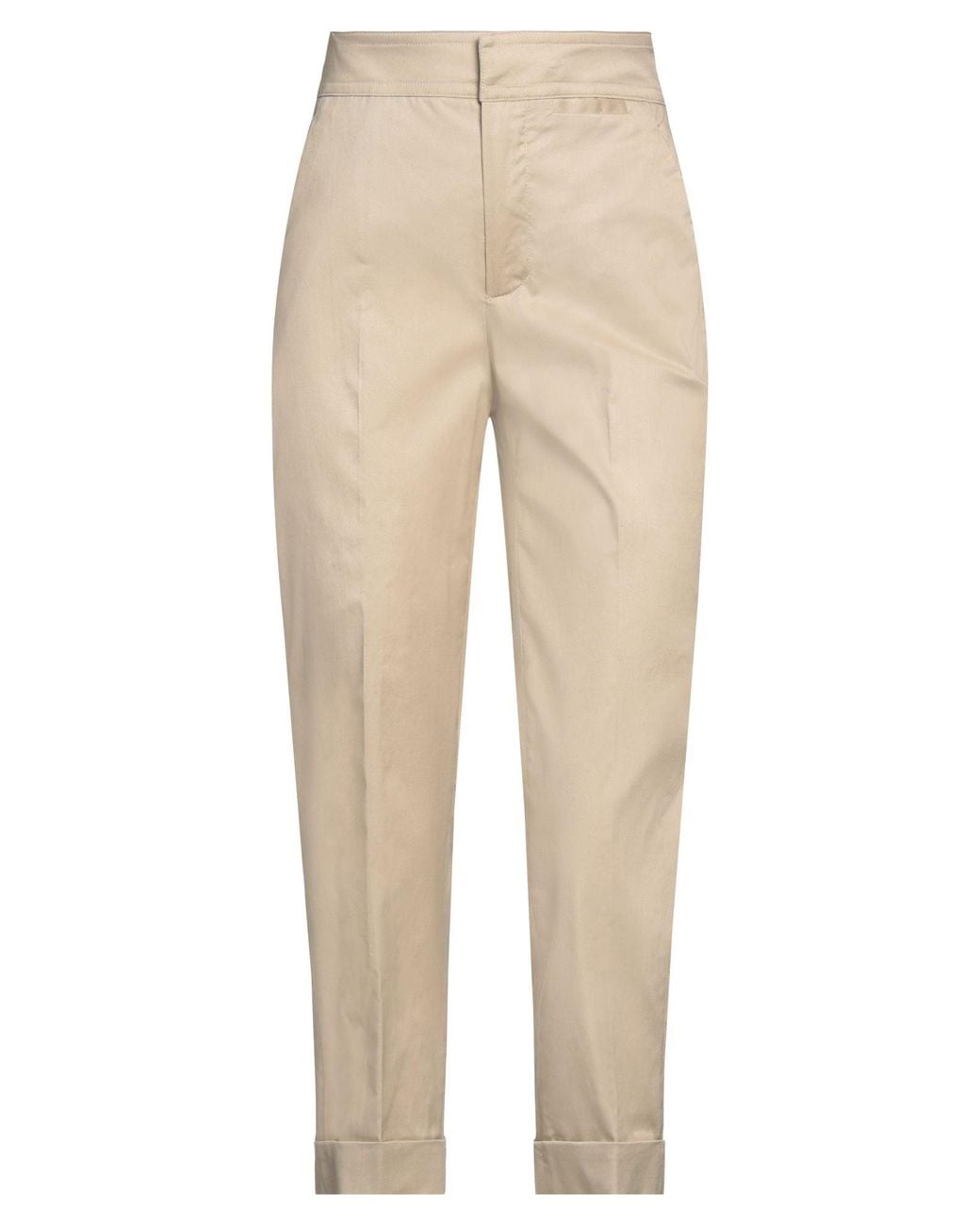 L'Autre Chose Natural Pants Lyocell, Cotton, Elastane