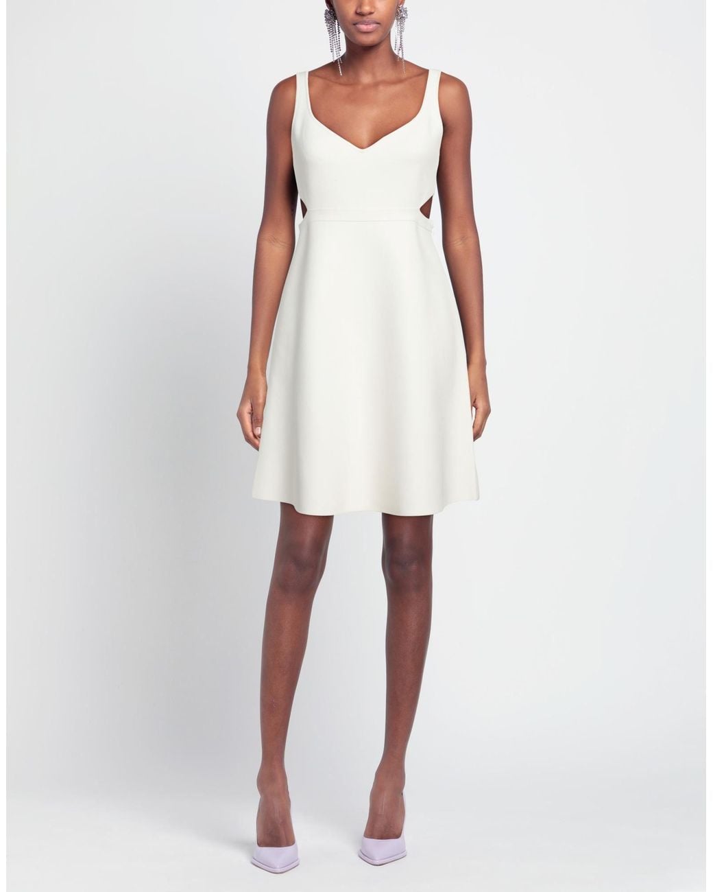 Theory White Mini Dress