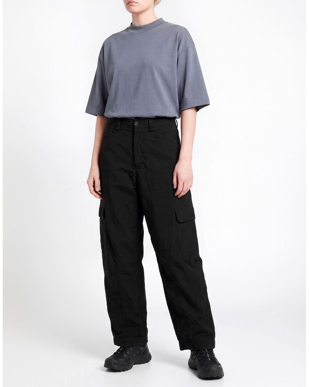 Masnada Black Pants Linen, Viscose, Elastane