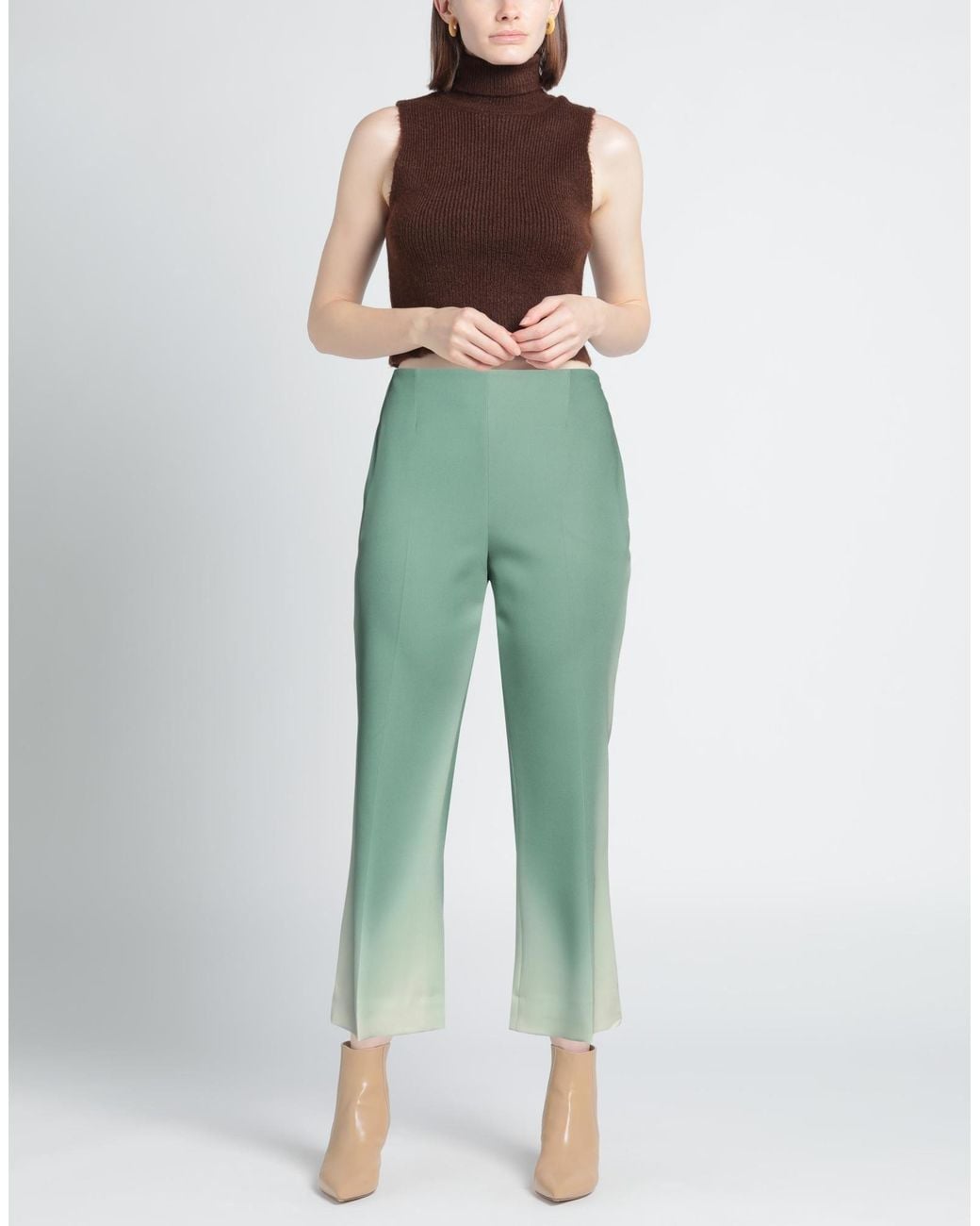 Ermanno Scervino Green Trouser