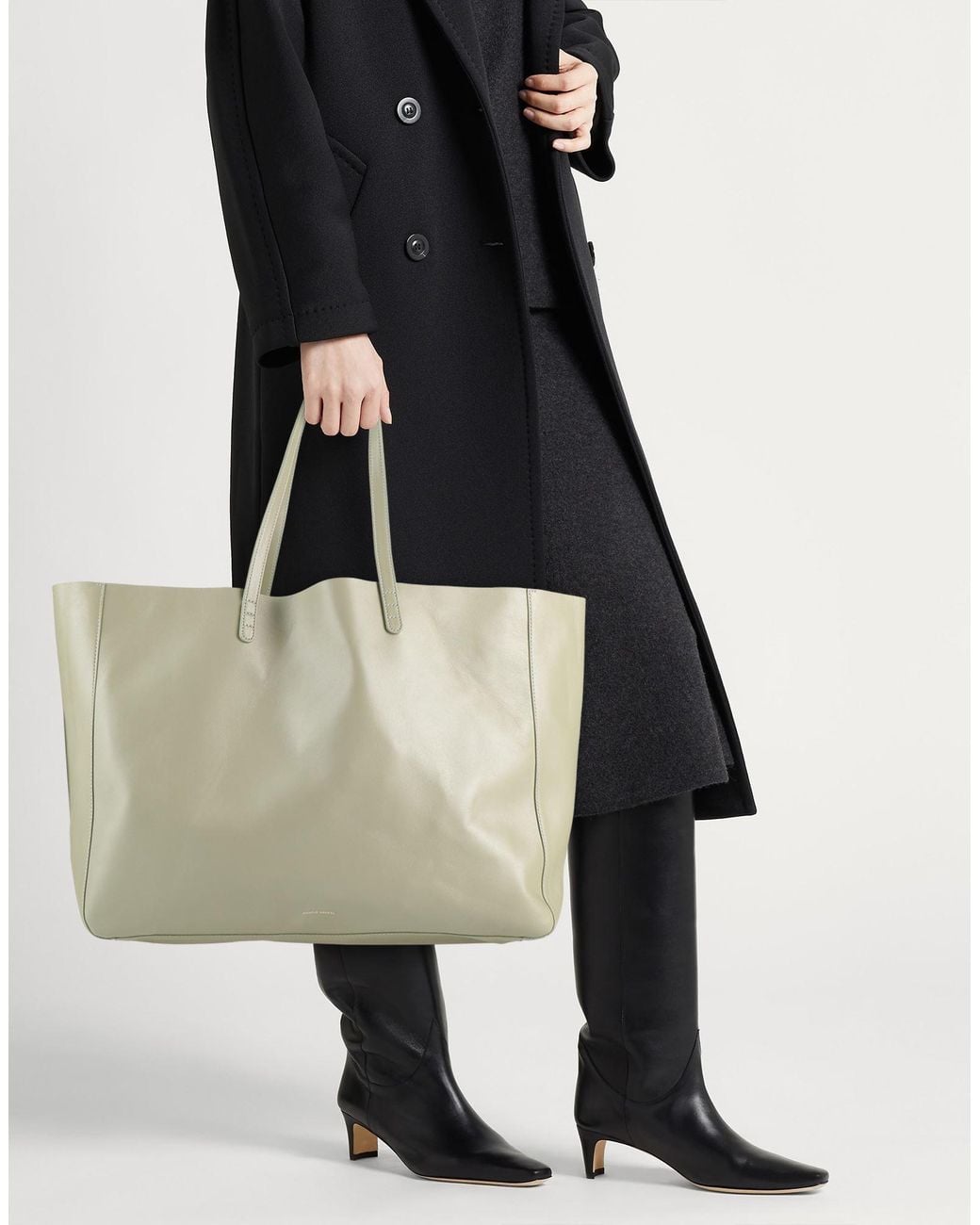 Mansur Gavriel Natural Handbag
