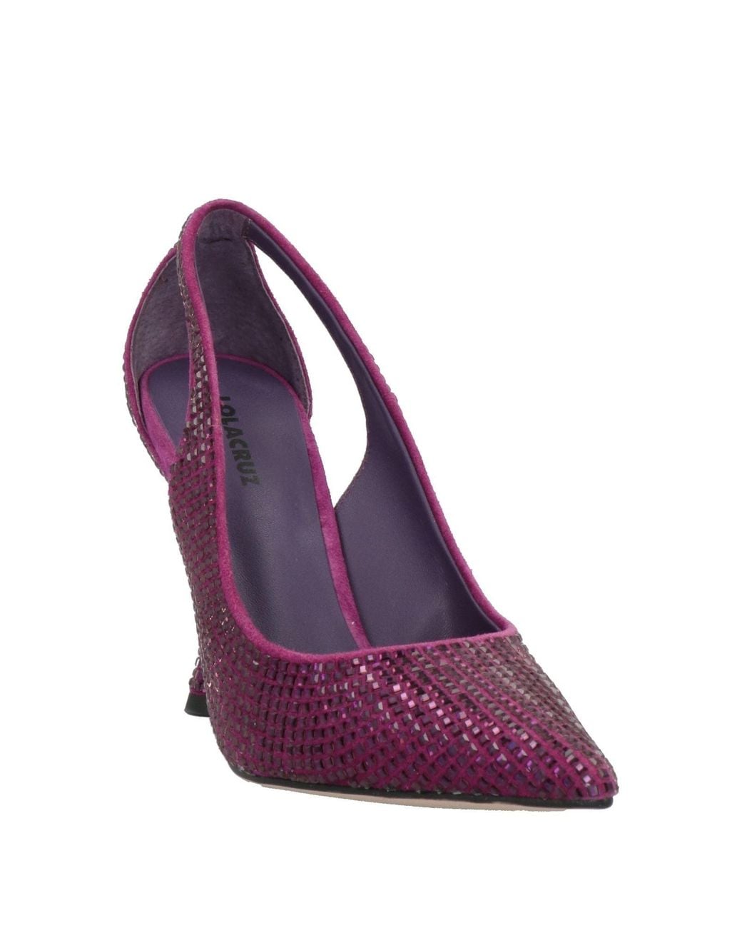 Lola Cruz Purple Pumps