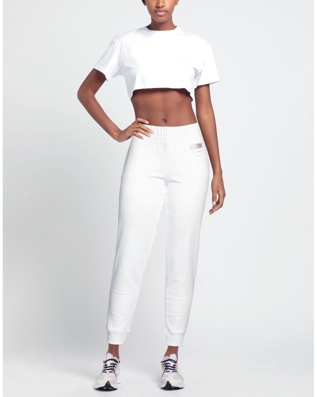 Moschino White Trouser