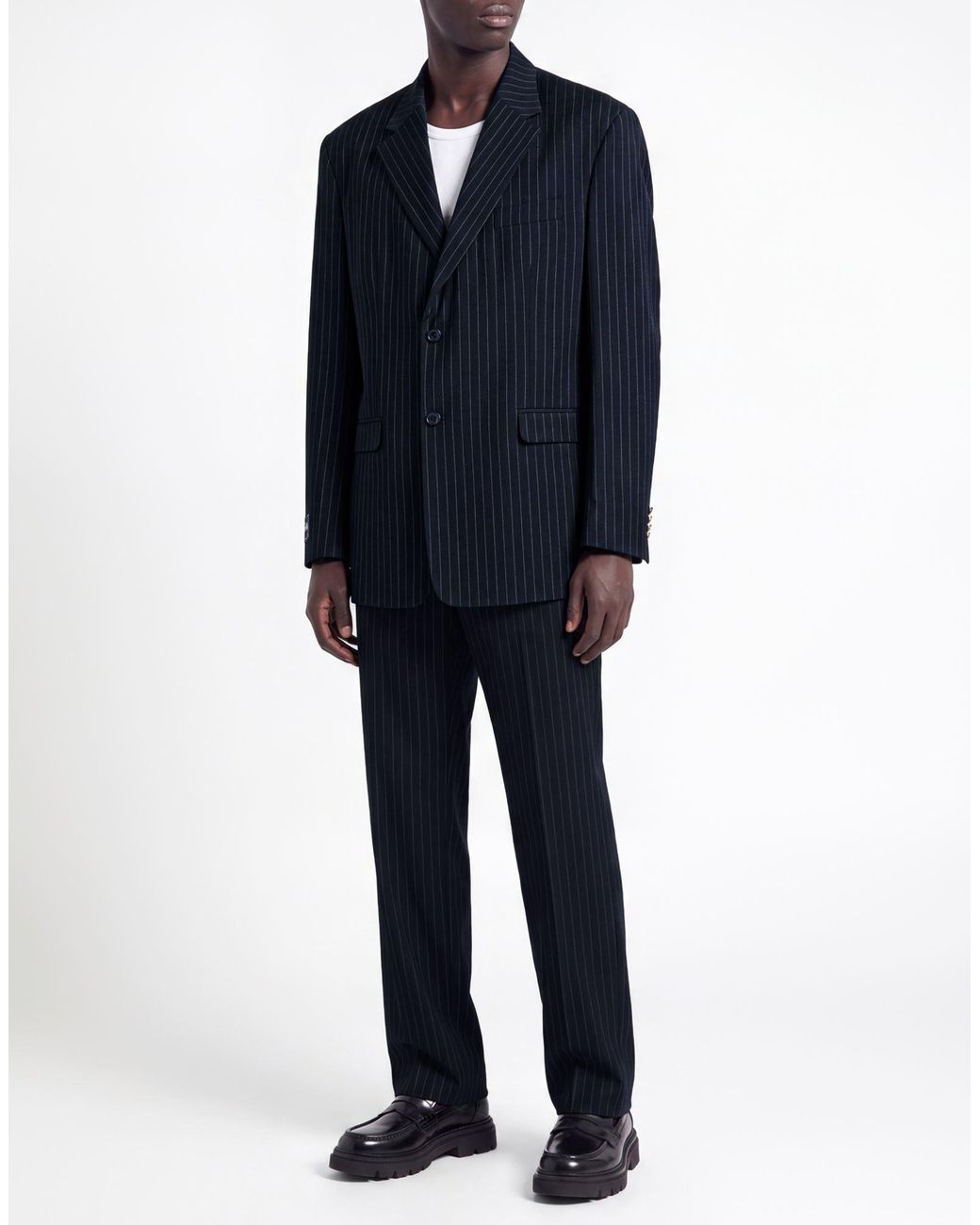 FAMILY FIRST Blue Midnight Blazer Polyester, Wool, Elastane for men
