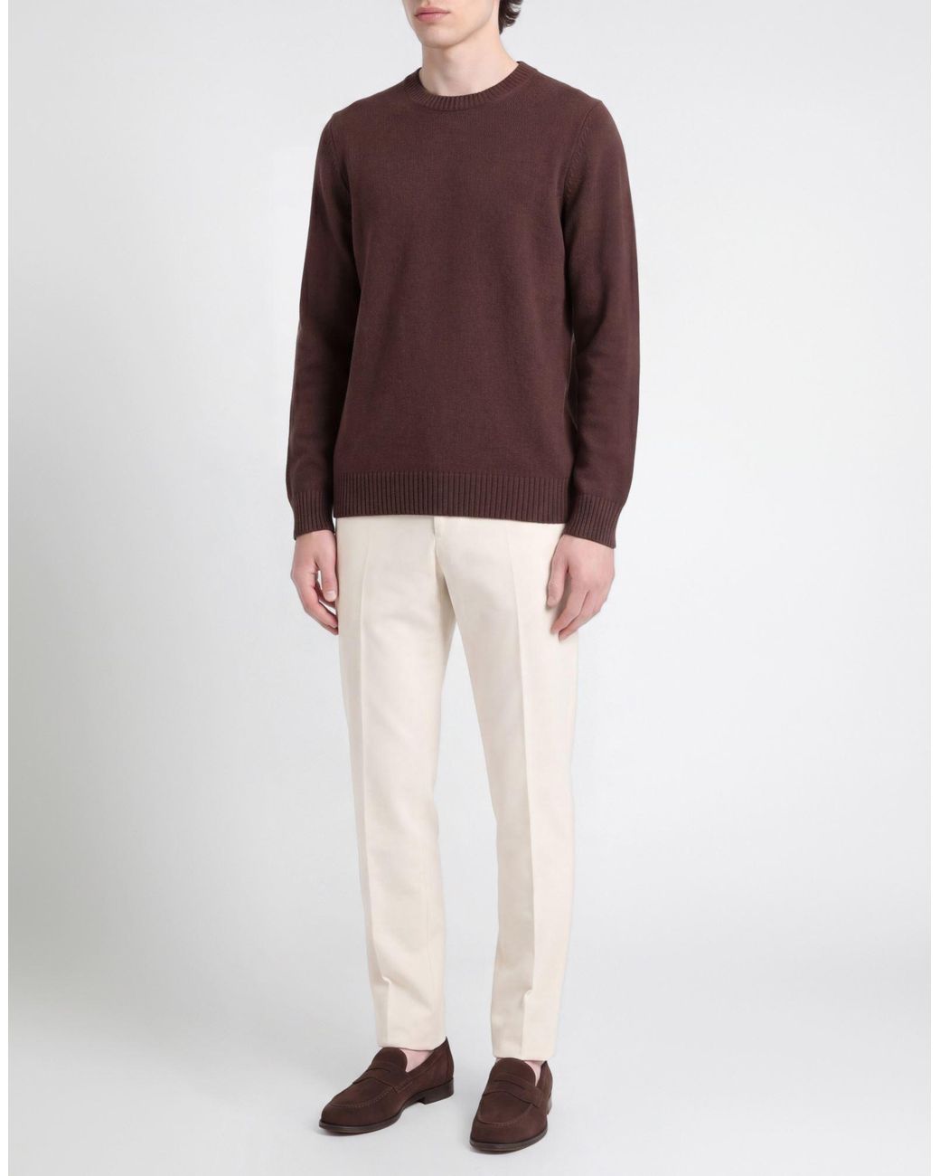 Pullover Barba Napoli pour homme en coloris Brown