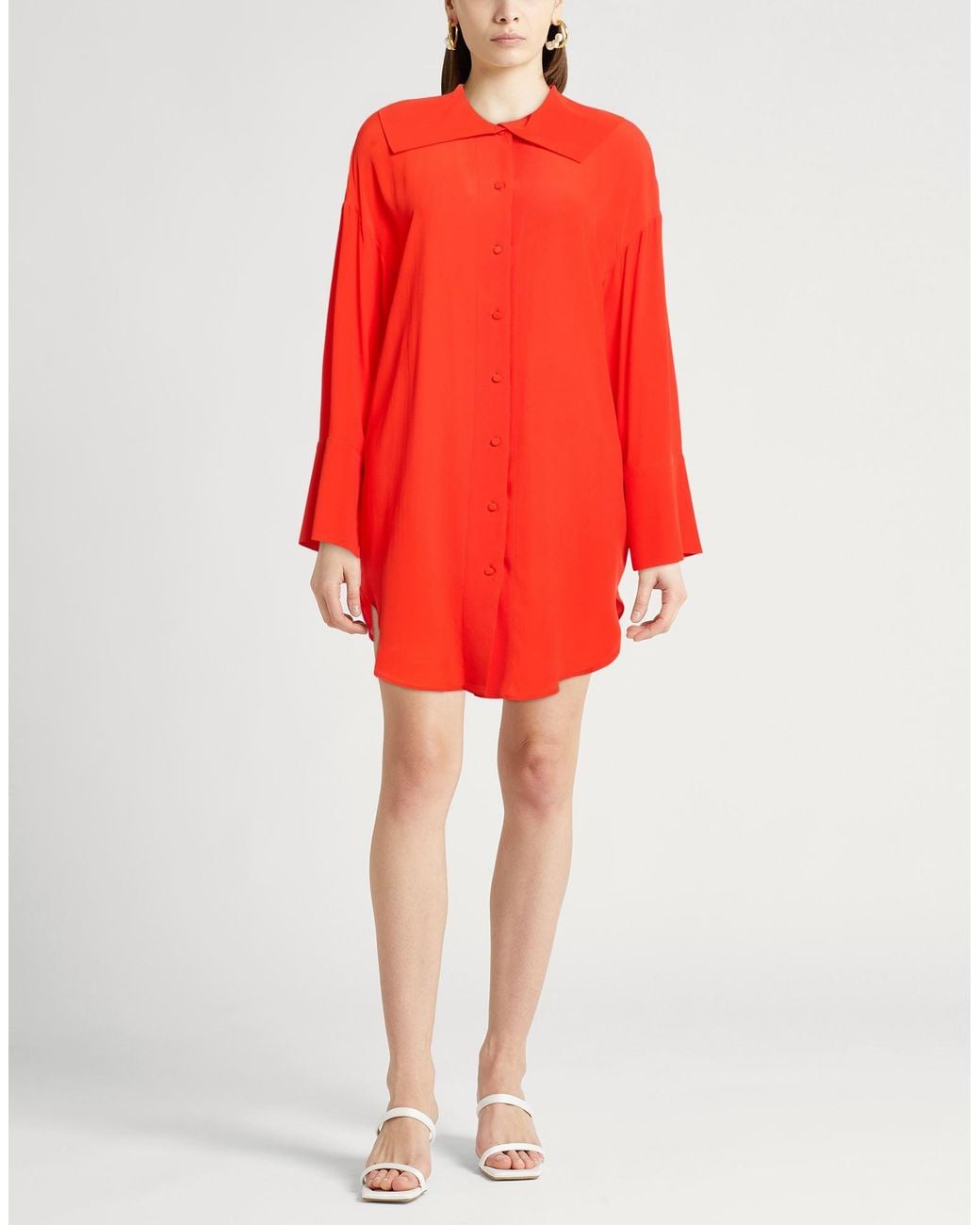 Erika Cavallini Semi Couture Red Mini Dress
