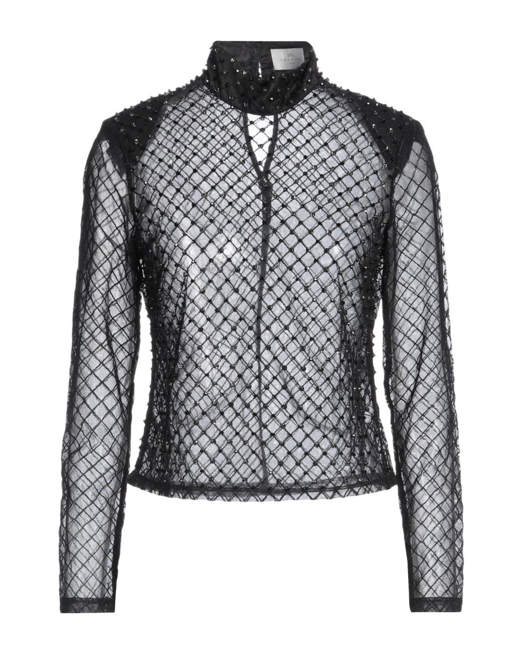 Top Nenette de color Black