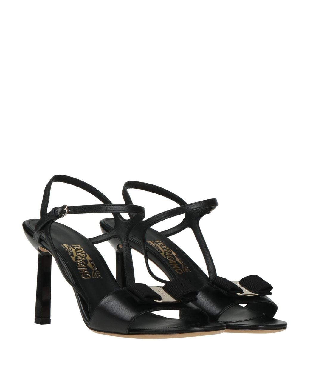 Sandales Ferragamo en coloris Black