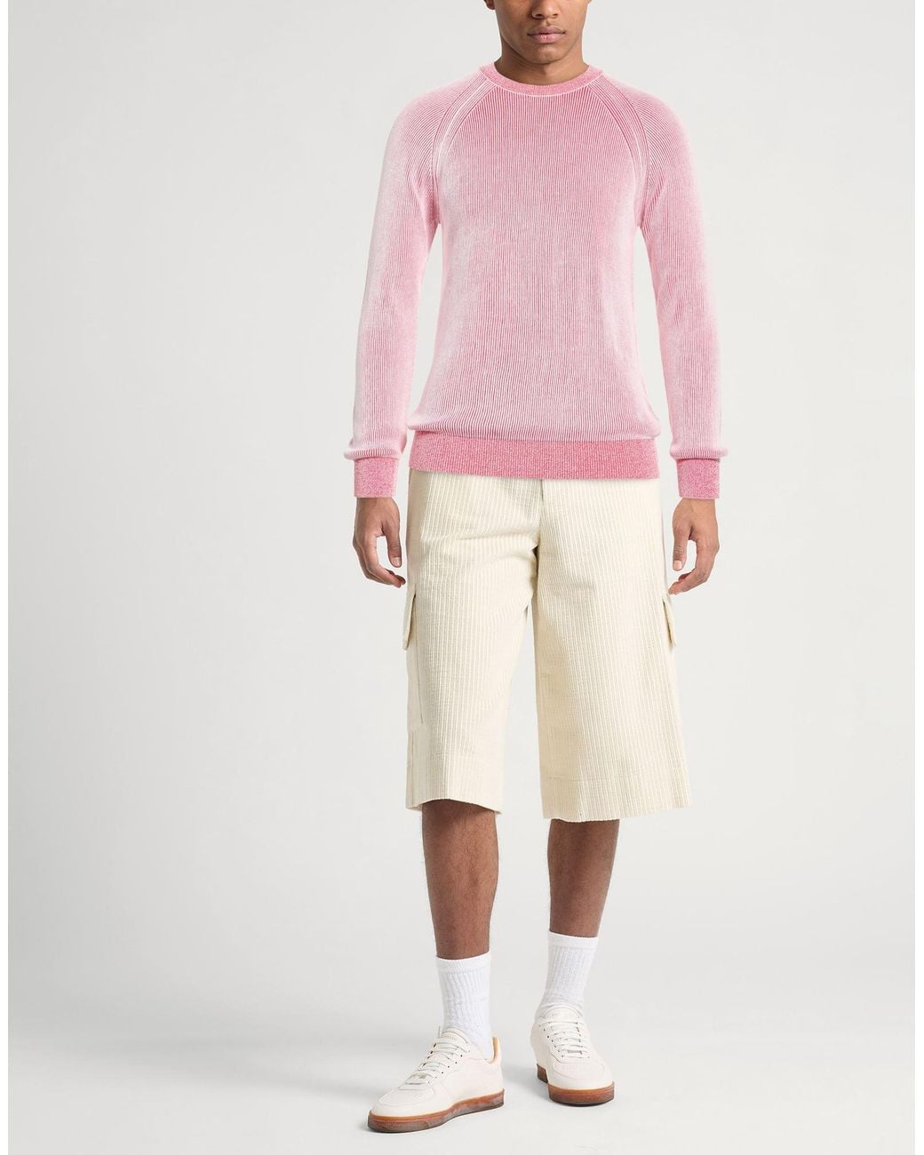 Moorer Pink Sweaters for men