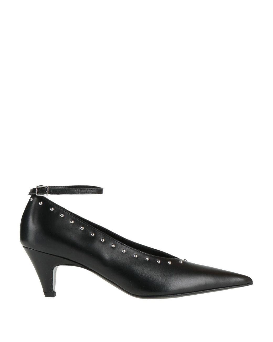 Walter Violet Black Pumps
