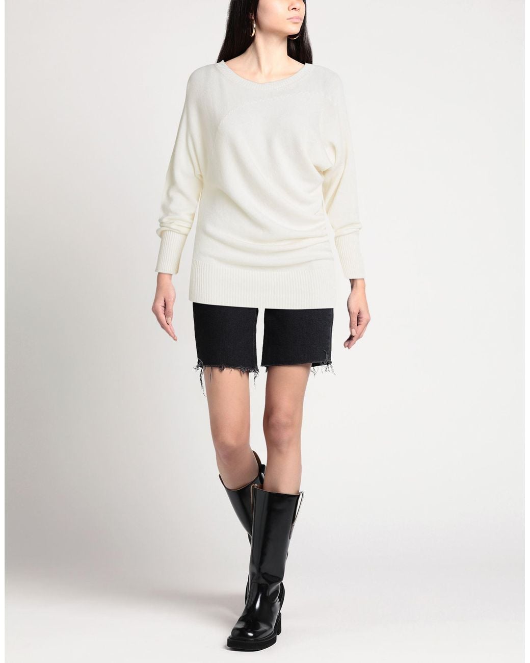 Pullover Alpha Studio en coloris White
