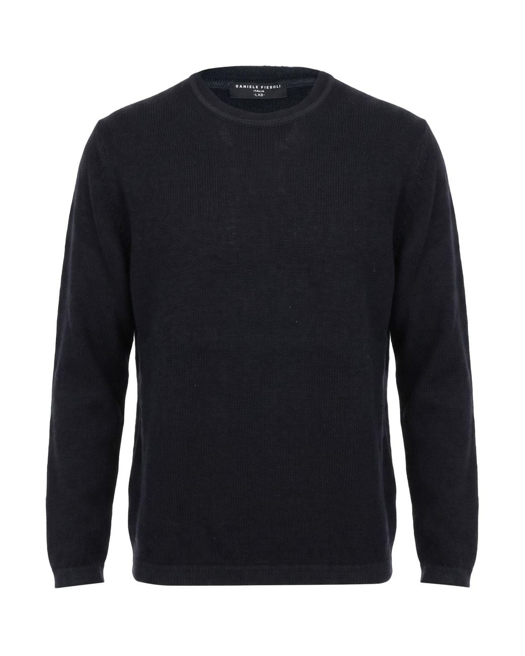 Daniele Fiesoli Blue Sweater Virgin Wool for men
