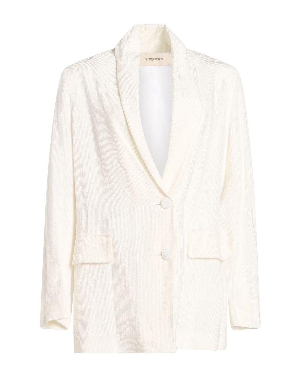 Gentry Portofino White Blazer Viscose