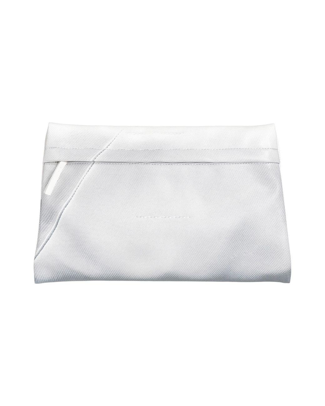 MM6 by Maison Margiela White Light Clutch Polyester, Polyurethane