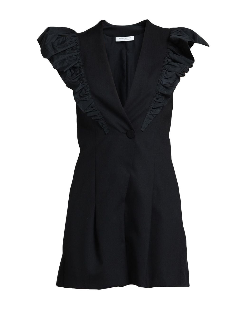 Philosophy Di Lorenzo Serafini Black Jumpsuit