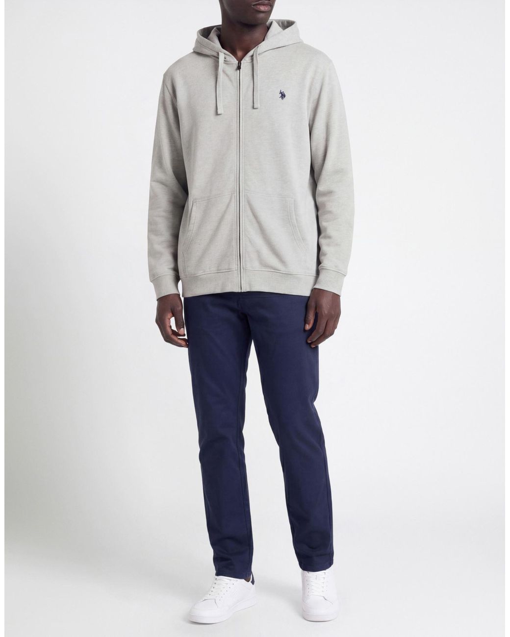 U.S. POLO ASSN. Gray Sweatshirt for men