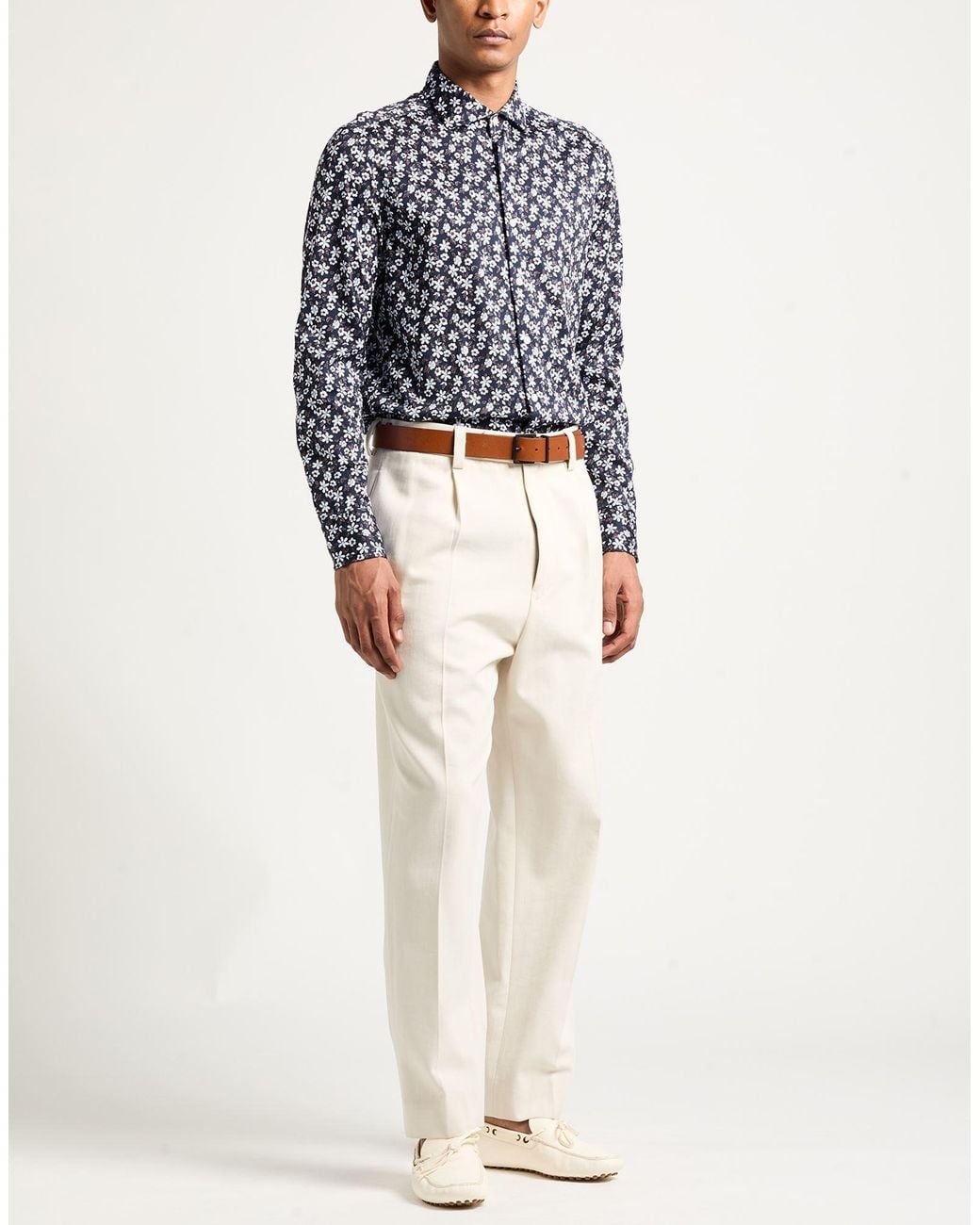 Sonrisa Blue Midnight Shirt Cotton for men