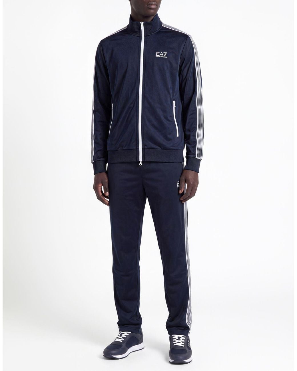 EA7 Blue Tracksuit for men