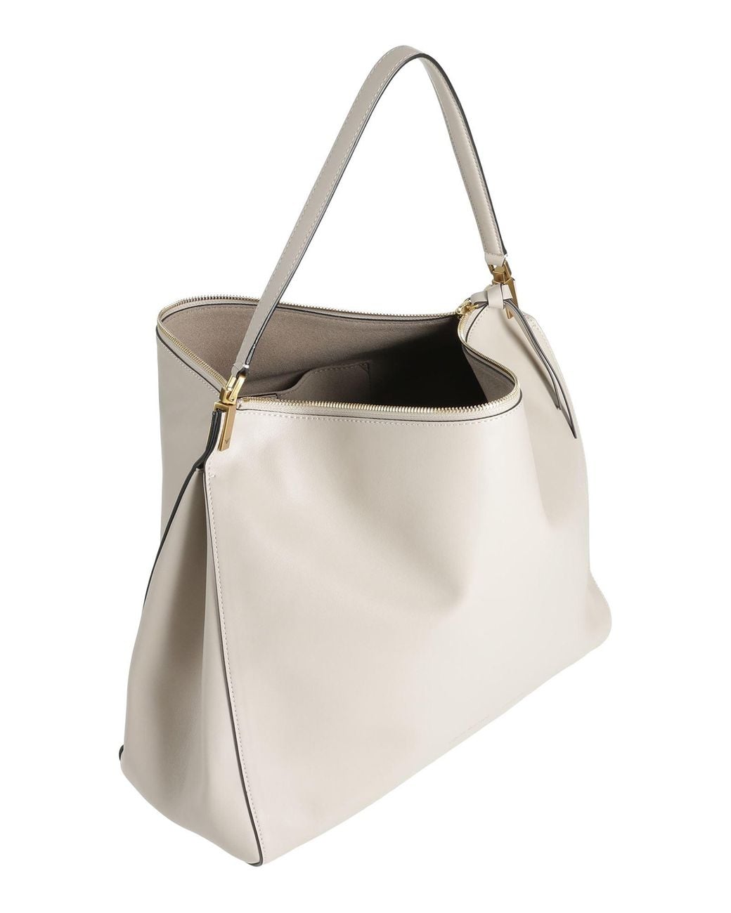 Emporio Armani Natural Handbag Cow Leather