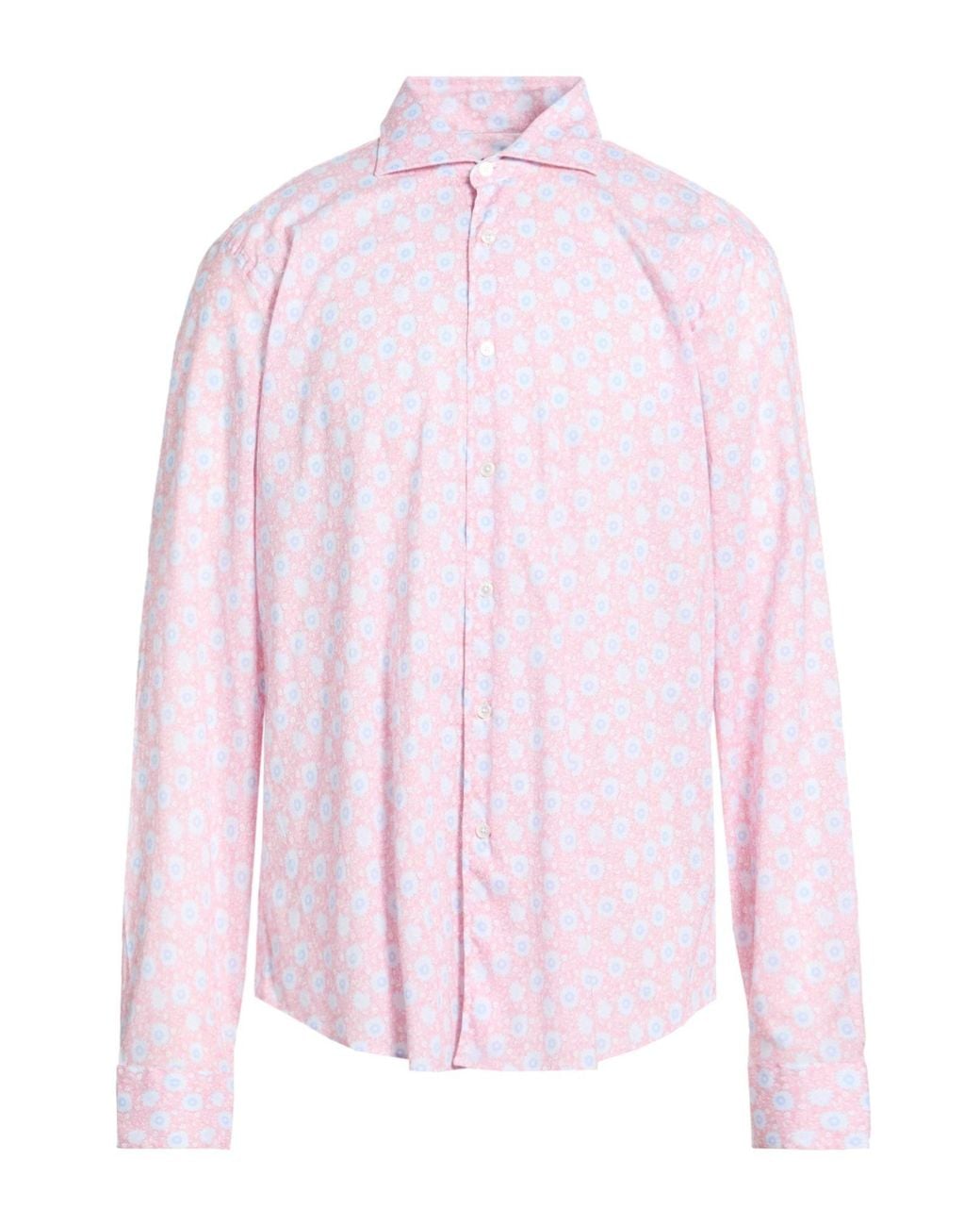 Fedeli Pink Shirt for men