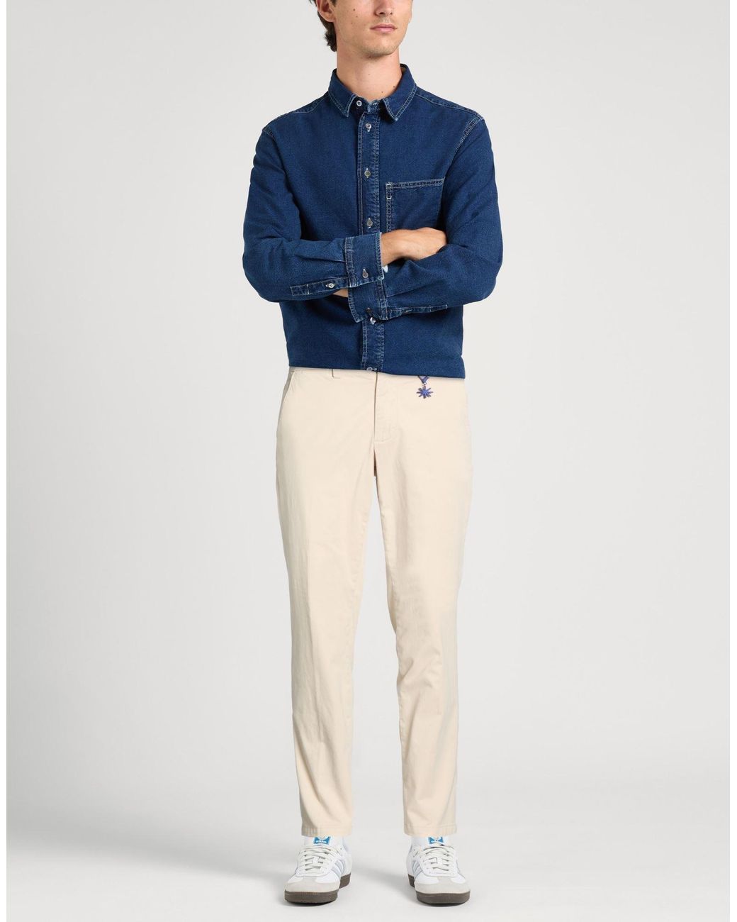Manuel Ritz Natural Pants for men
