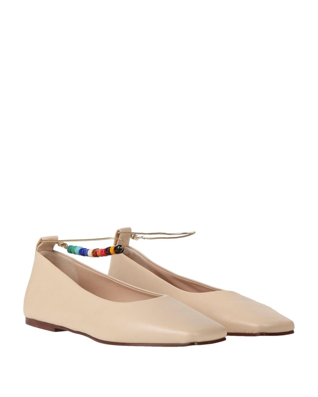 MARIA LUCA Natural Ballet Flats